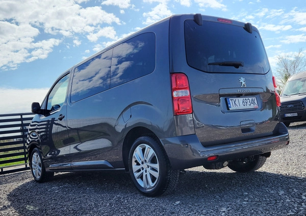 Peugeot Traveller cena 127920 przebieg: 130000, rok produkcji 2017 z Kielce małe 781